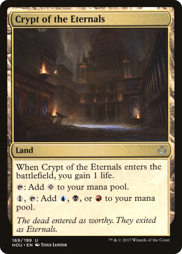 Crypte des Éternels — Hour of Devastation — Magic: The Gathering
