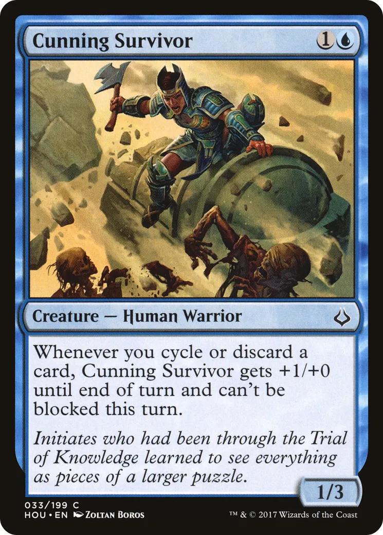 Cunning Survivor — Hour of Devastation — Magic: The Gathering