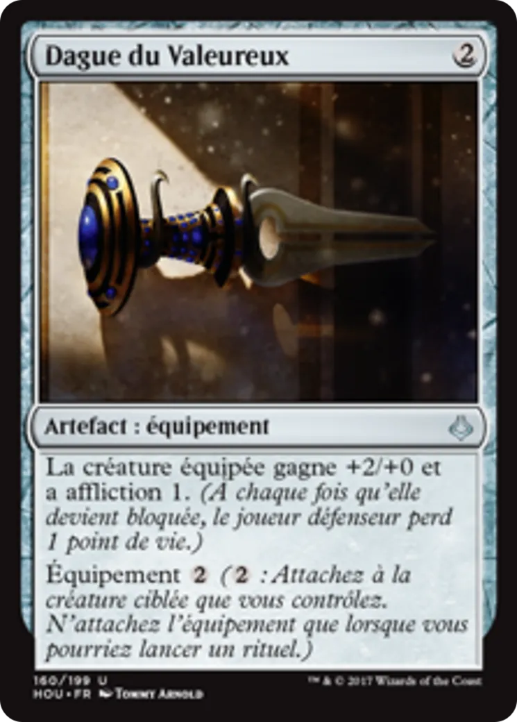Dague du Valeureux — Hour of Devastation — Magic: The Gathering