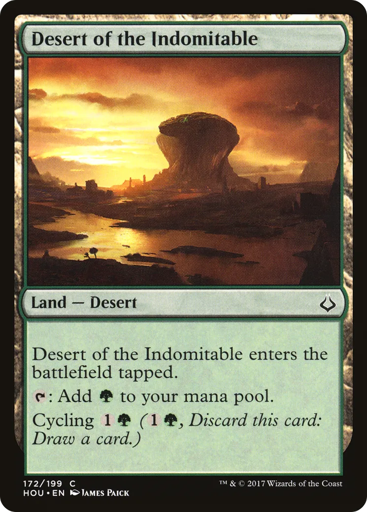 Desert of the Indomitable — Hour of Devastation — Magic: The Gathering