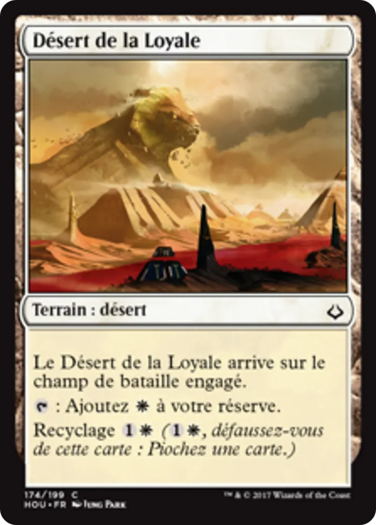 Désert de la Loyale — Hour of Devastation — Magic: The Gathering