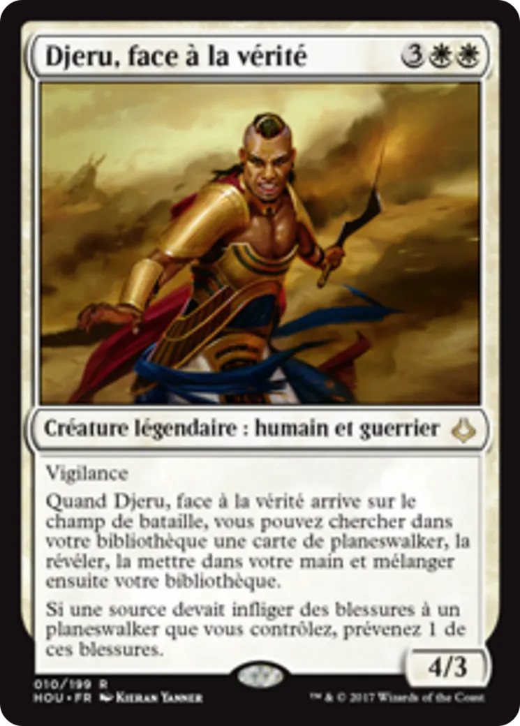 Djeru, face à la vérité — Hour of Devastation — Magic: The Gathering