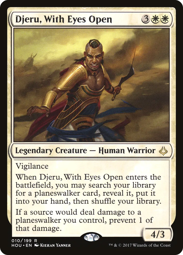 Djeru, With Eyes Open — Hour of Devastation — Magic: The Gathering