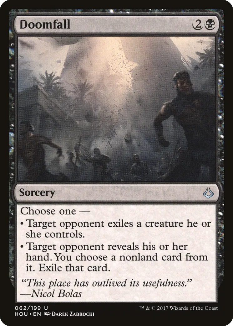 Doomfall — Hour of Devastation — Magic: The Gathering