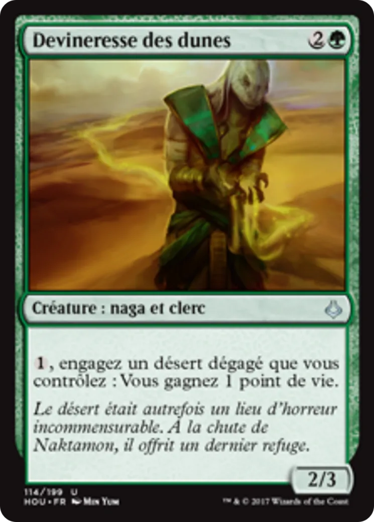 Devineresse des dunes — Hour of Devastation — Magic: The Gathering