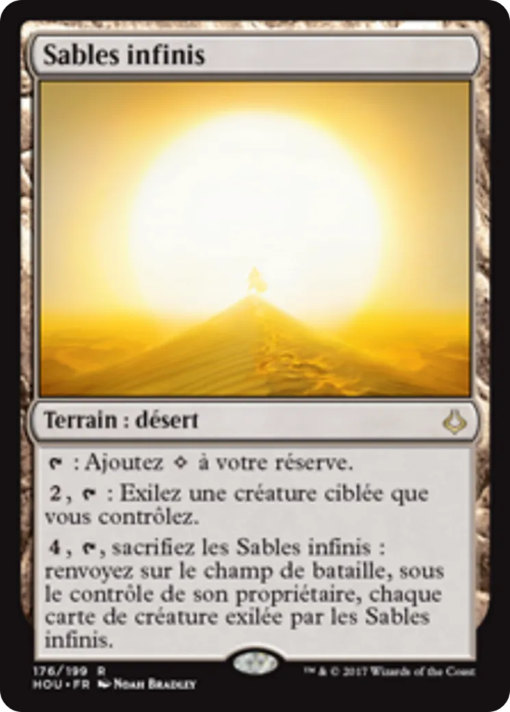 Sables infinis — Hour of Devastation — Magic: The Gathering