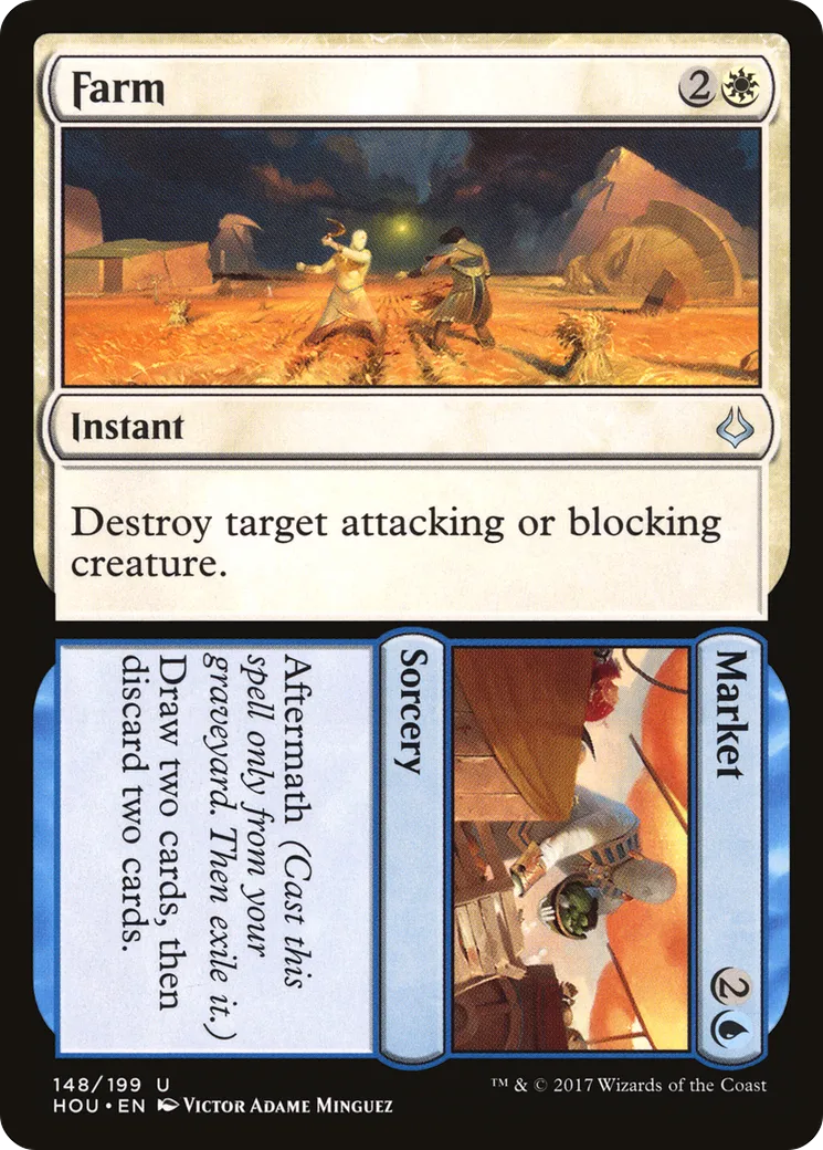 Exploitation // Marché — Hour of Devastation — Magic: The Gathering