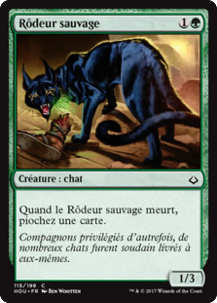 Rôdeur sauvage — Hour of Devastation — Magic: The Gathering