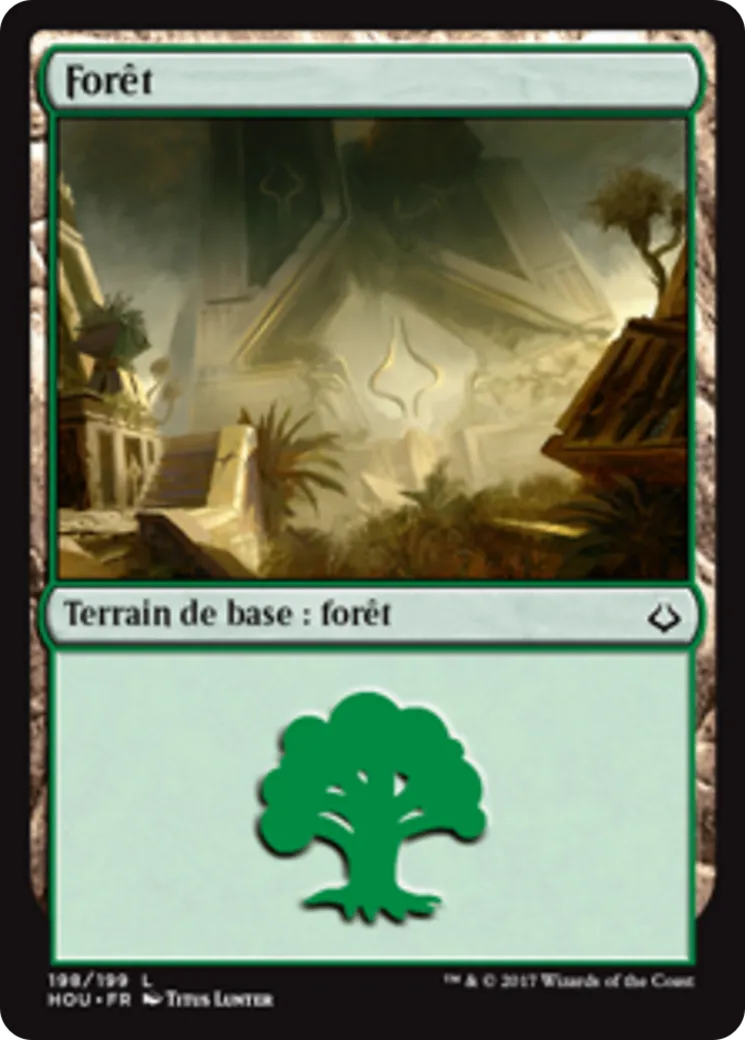 Forêt — Hour of Devastation — Magic: The Gathering