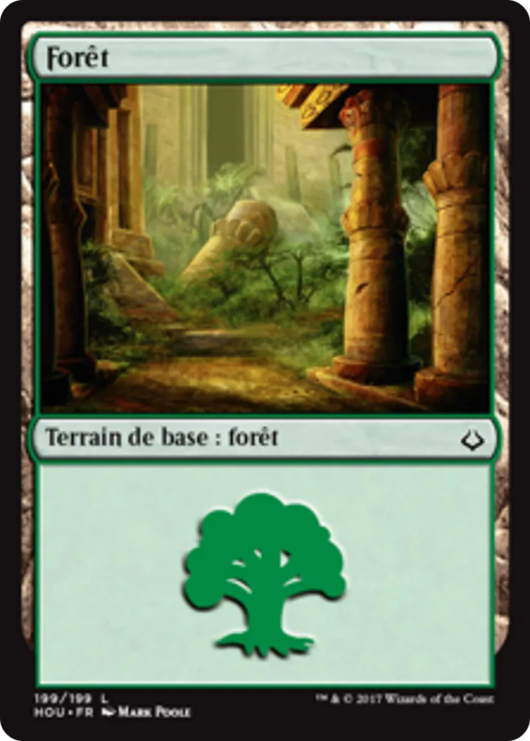 Forêt — Hour of Devastation — Magic: The Gathering