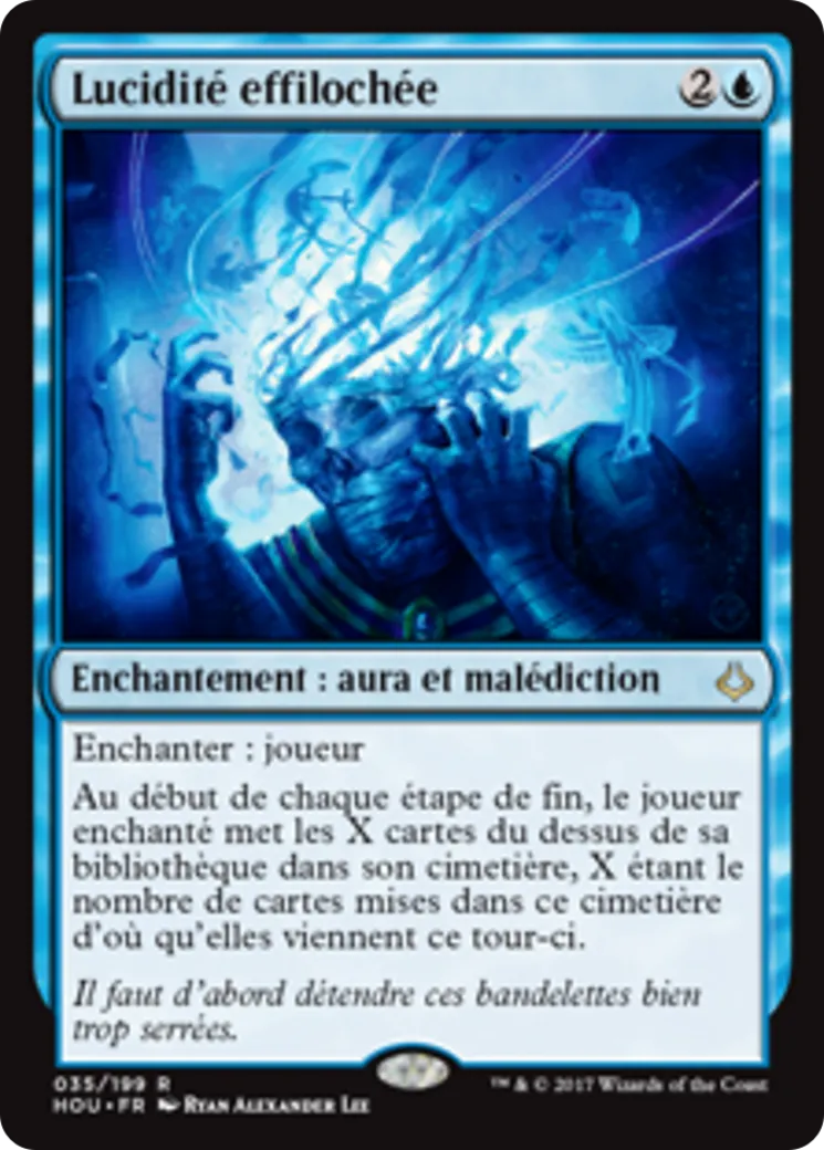 Lucidité effilochée — Hour of Devastation — Magic: The Gathering