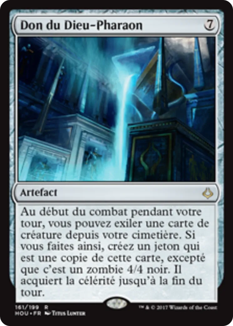 Don du Dieu-Pharaon — Hour of Devastation — Magic: The Gathering