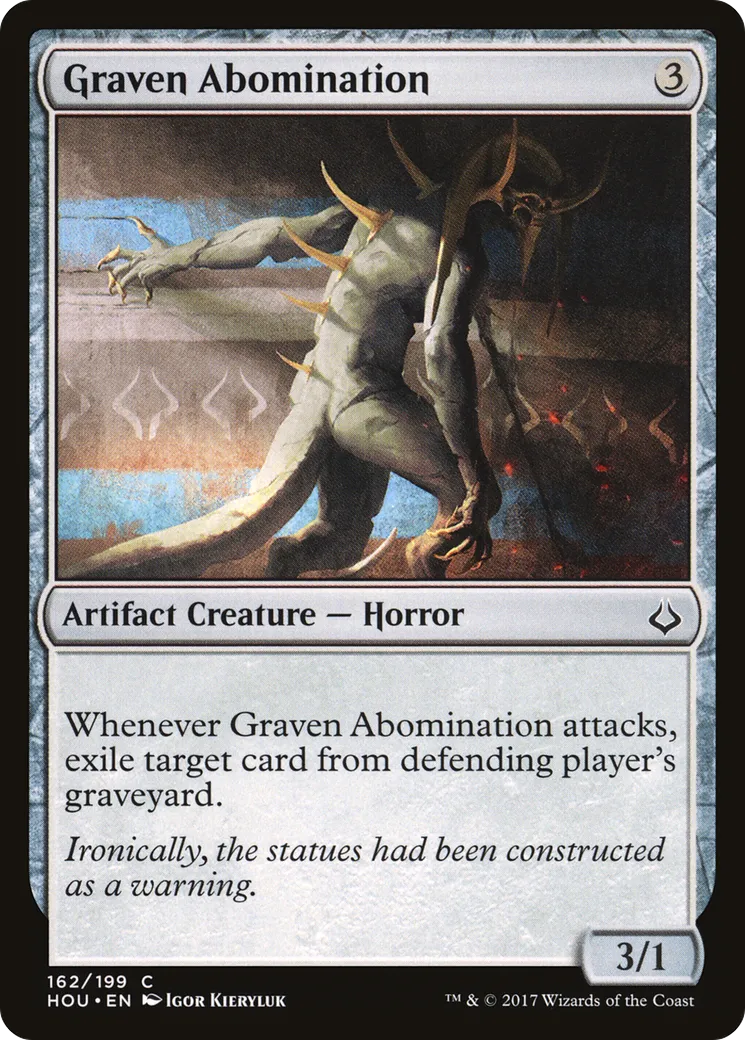 Graven Abomination — Hour of Devastation — Magic: The Gathering