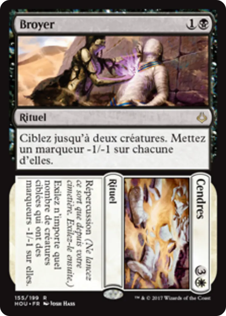 Broyer // Cendres — Hour of Devastation — Magic: The Gathering