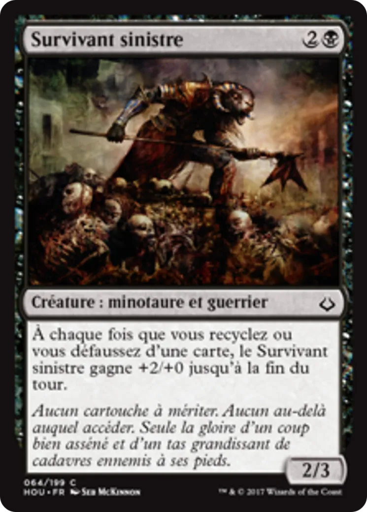 Survivant sinistre — Hour of Devastation — Magic: The Gathering