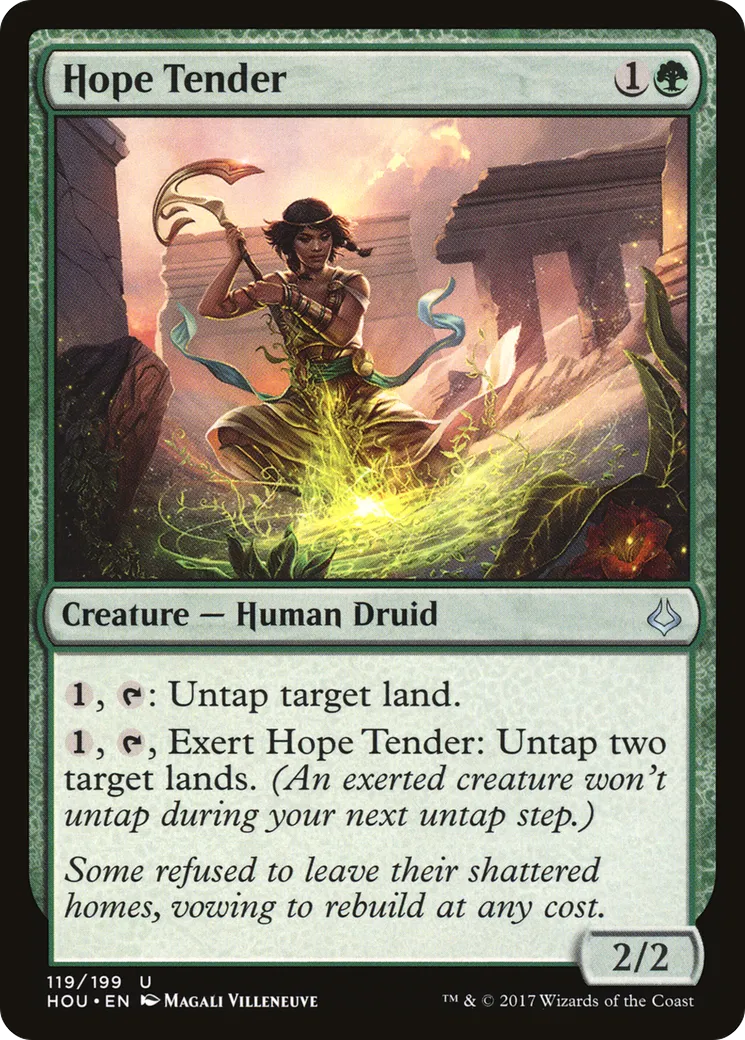 Hope Tender — Hour of Devastation — Magic: The Gathering