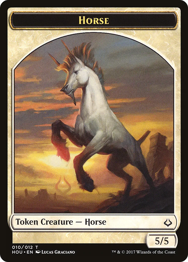 Horse — Hour of Devastation — Magic: The Gathering