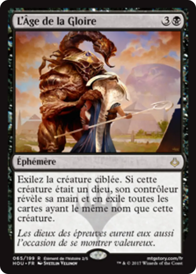 L'Âge de la Gloire — Hour of Devastation — Magic: The Gathering