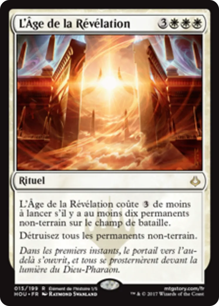 L'Âge de la Révélation — Hour of Devastation — Magic: The Gathering