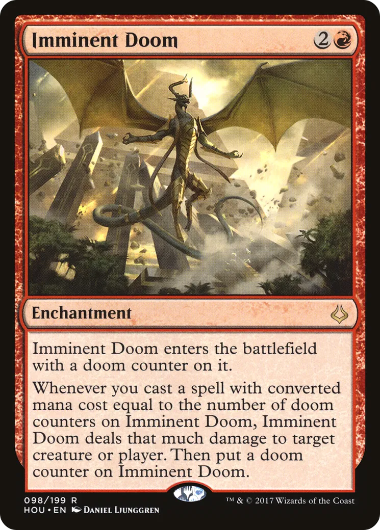 Mort imminente — Hour of Devastation — Magic: The Gathering