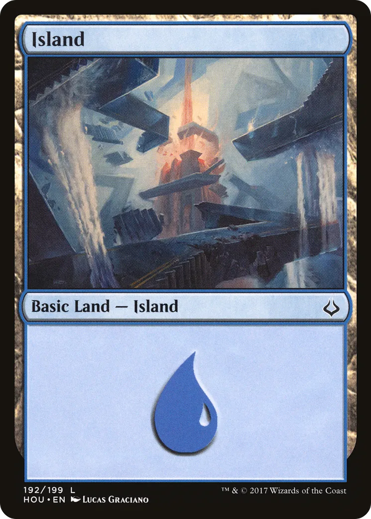 Île — Hour of Devastation — Magic: The Gathering