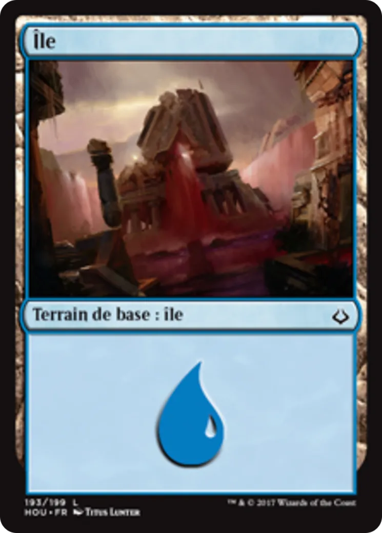 Île — Hour of Devastation — Magic: The Gathering