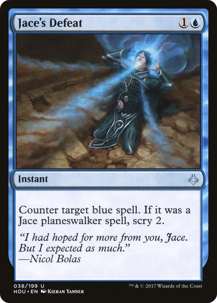 Jace's Defeat — Hour of Devastation — Magic: The Gathering