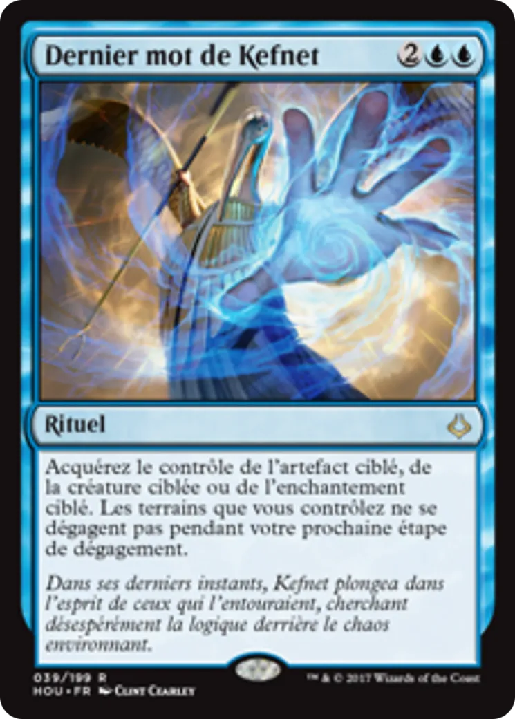 Dernier mot de Kefnet — Hour of Devastation — Magic: The Gathering