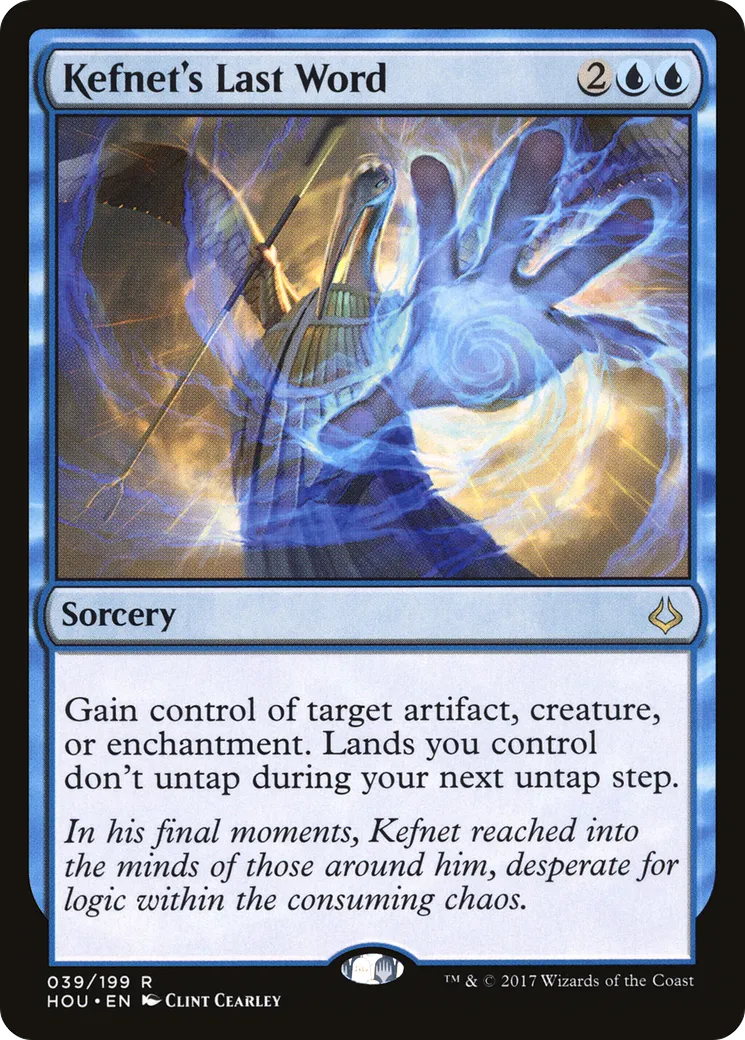 Kefnet's Last Word — Hour of Devastation — Magic: The Gathering