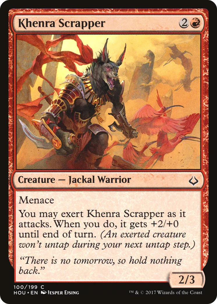 Ferrailleur khenra — Hour of Devastation — Magic: The Gathering