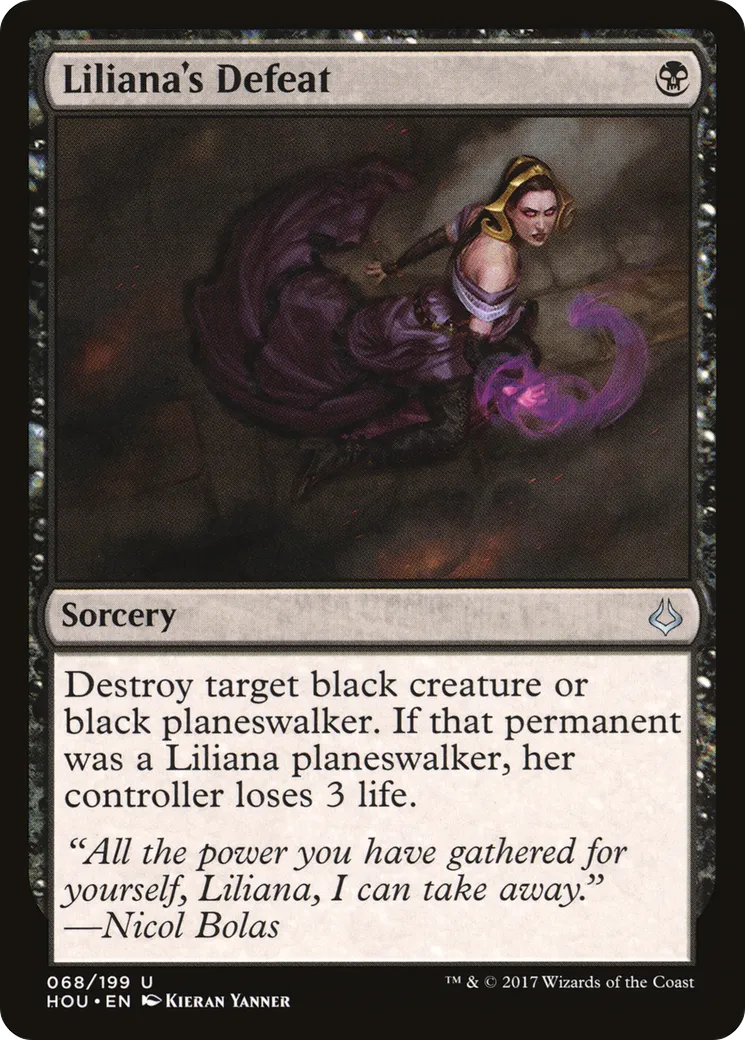 Liliana's Defeat — Hour of Devastation — Magic: The Gathering