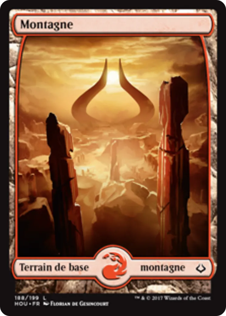 Montagne — Hour of Devastation — Magic: The Gathering