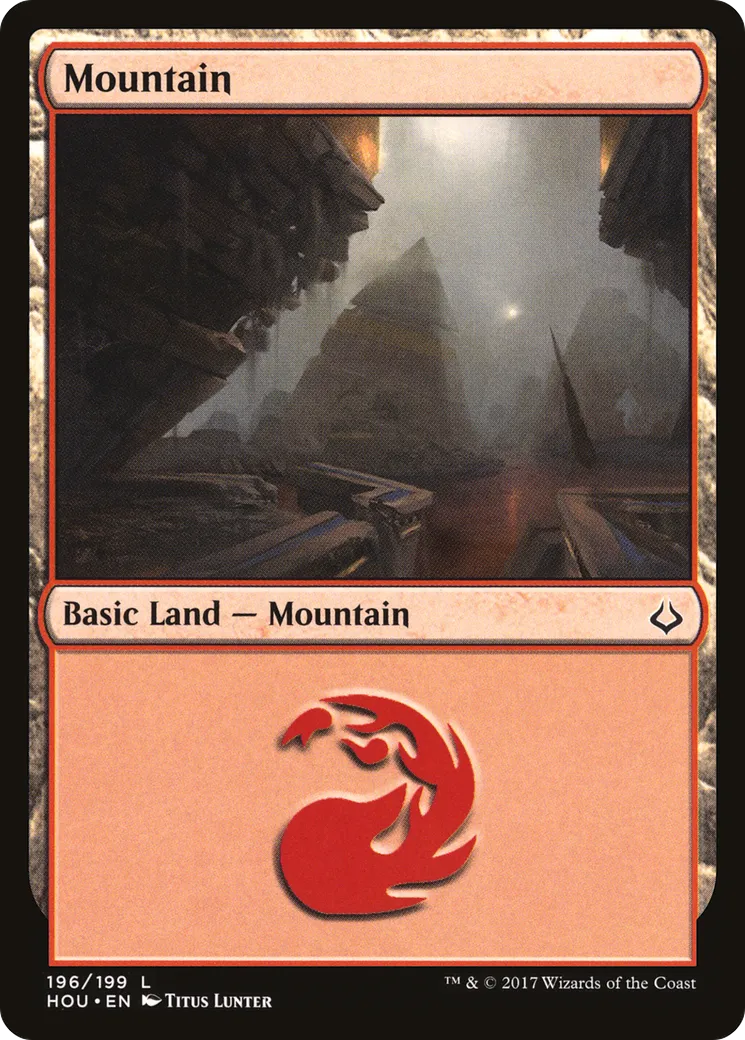 Mountain — Hour of Devastation — Magic: The Gathering