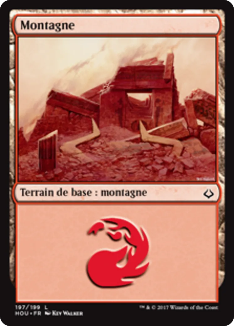 Montagne — Hour of Devastation — Magic: The Gathering