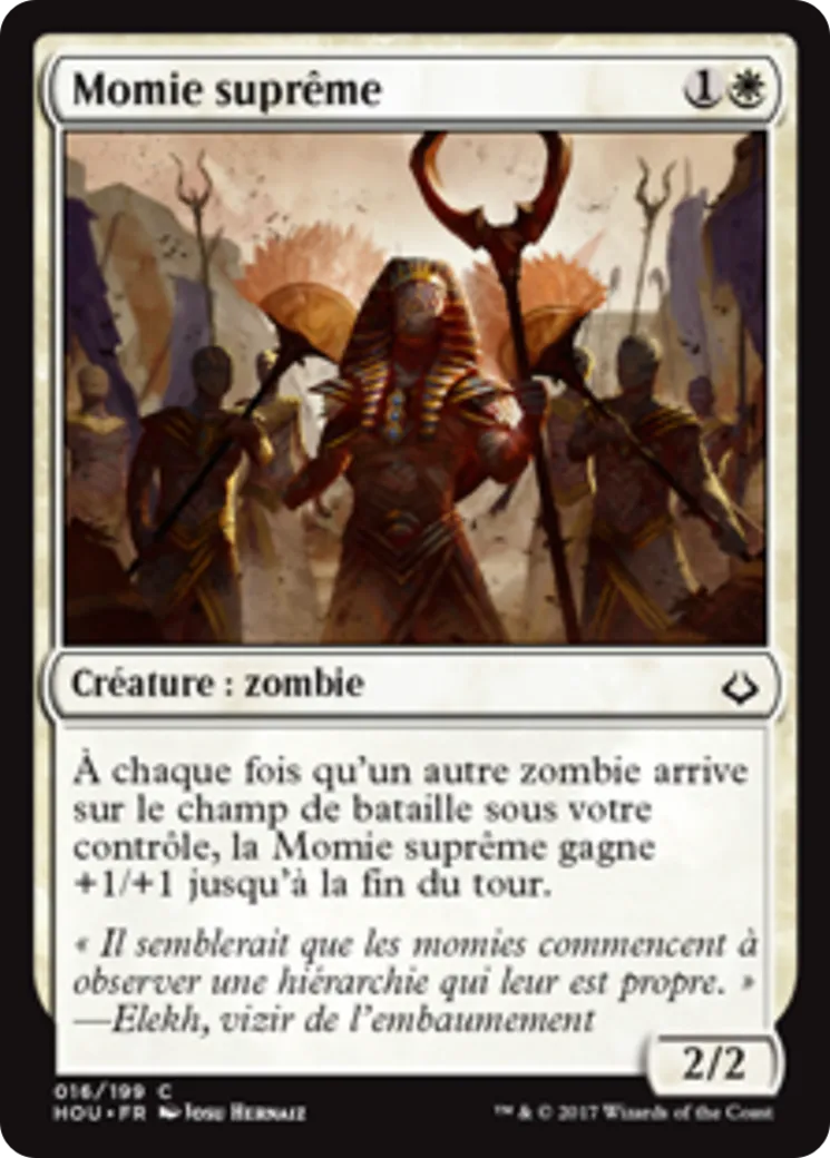 Momie suprême — Hour of Devastation — Magic: The Gathering