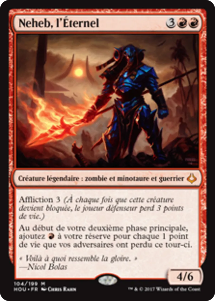 Neheb, l'Éternel — Hour of Devastation — Magic: The Gathering