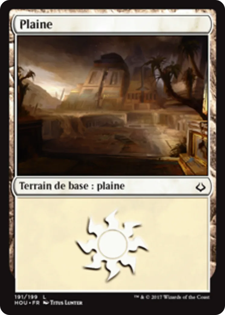 Plaine — Hour of Devastation — Magic: The Gathering