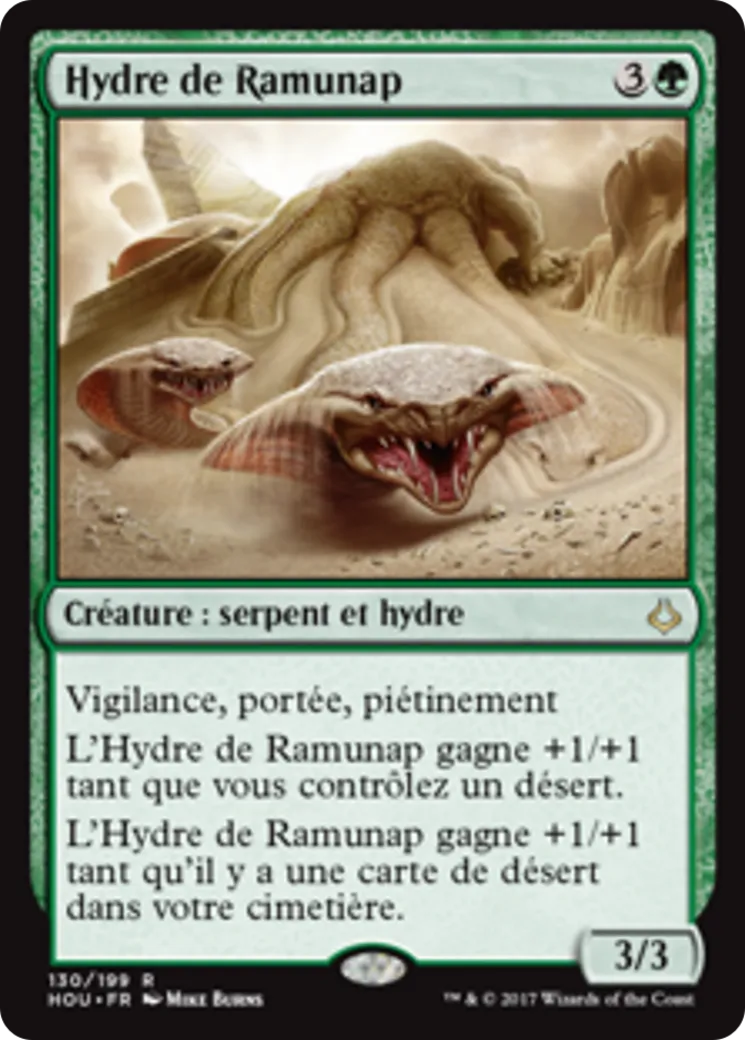 Hydre de Ramunap — Hour of Devastation — Magic: The Gathering