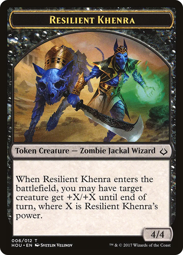 Resilient Khenra — Hour of Devastation — Magic: The Gathering