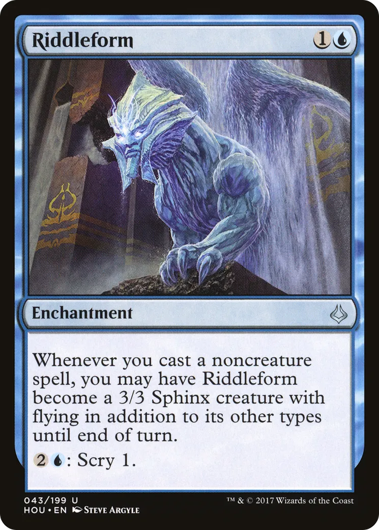 Énigmomorphe — Hour of Devastation — Magic: The Gathering