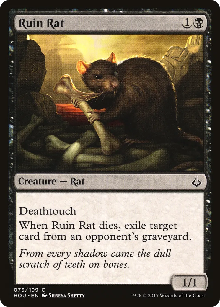Rat des ruines — Hour of Devastation — Magic: The Gathering