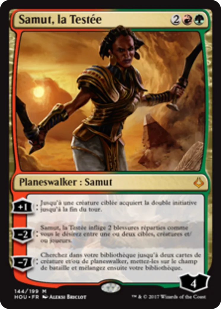 Samut, la Testée — Hour of Devastation — Magic: The Gathering