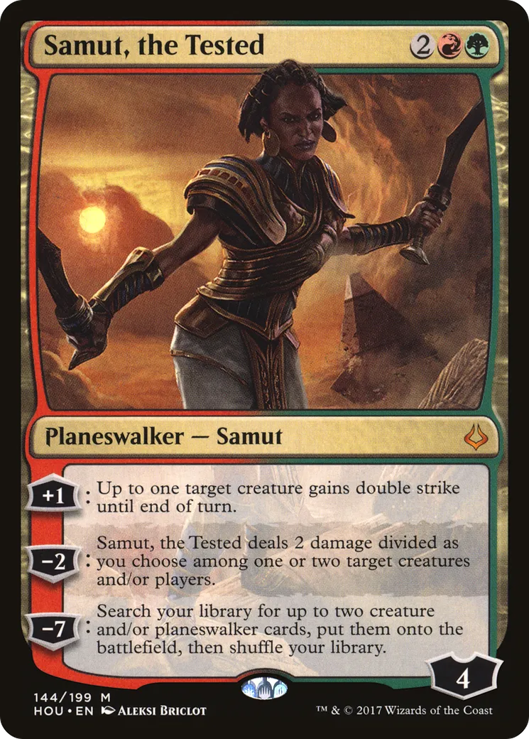 Samut, la Testée — Hour of Devastation — Magic: The Gathering