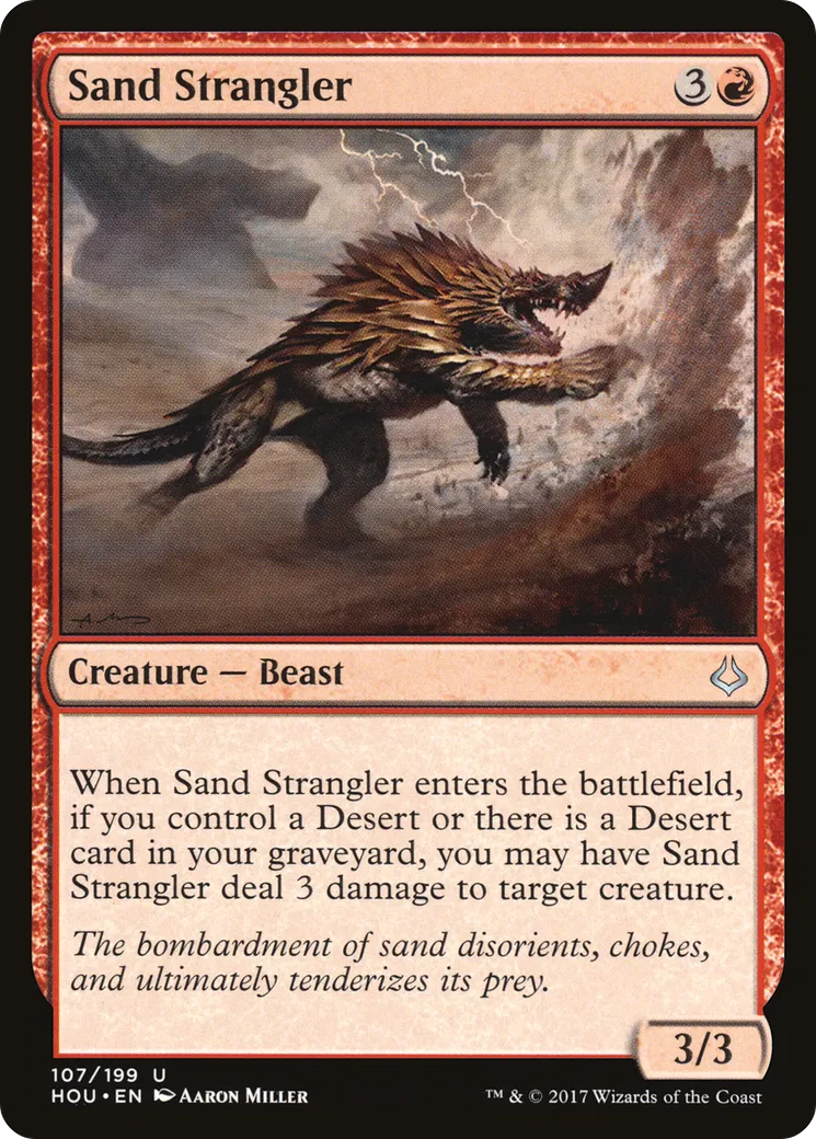 Étrangleur des sables — Hour of Devastation — Magic: The Gathering