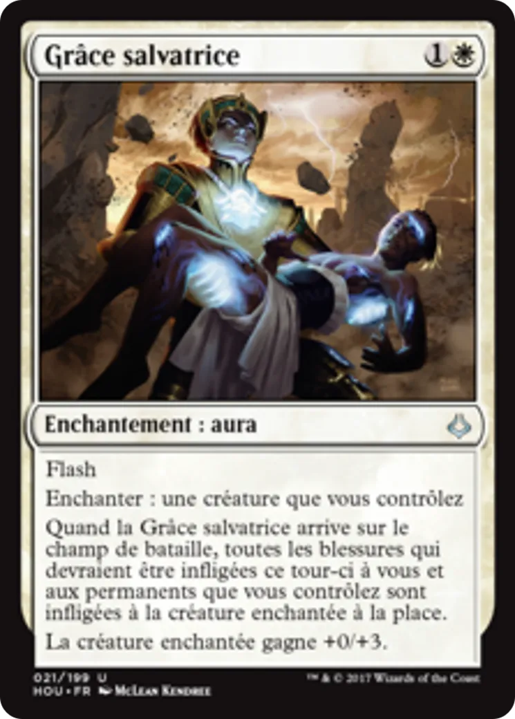 Grâce salvatrice — Hour of Devastation — Magic: The Gathering
