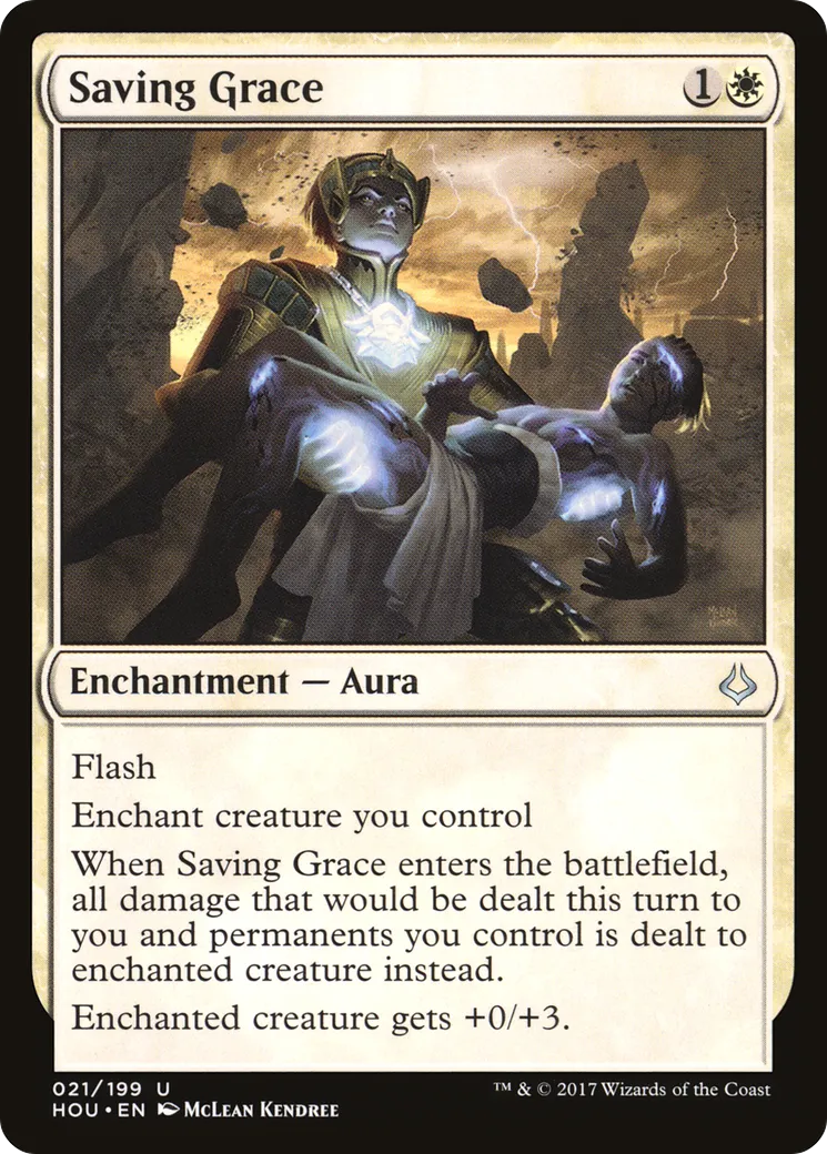Saving Grace — Hour of Devastation — Magic: The Gathering