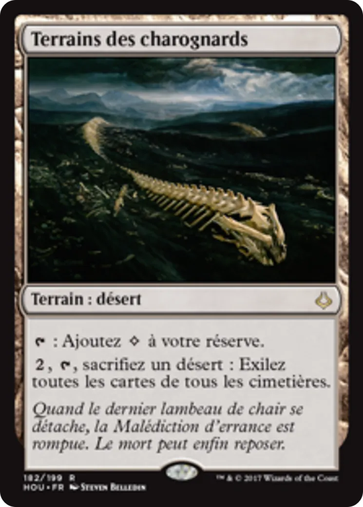 Terrains des charognards — Hour of Devastation — Magic: The Gathering