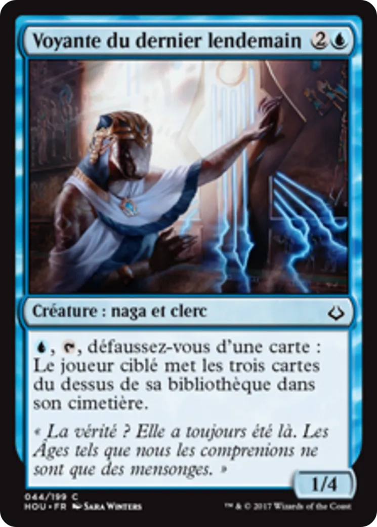 Voyante du dernier lendemain — Hour of Devastation — Magic: The Gathering