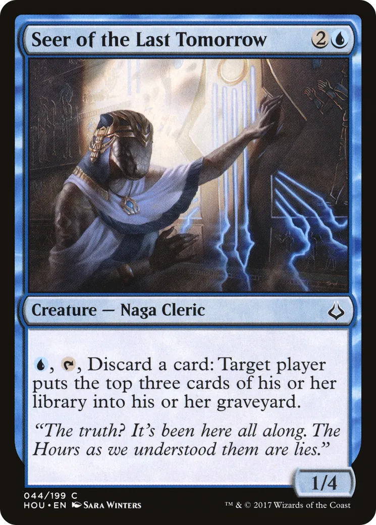Voyante du dernier lendemain — Hour of Devastation — Magic: The Gathering