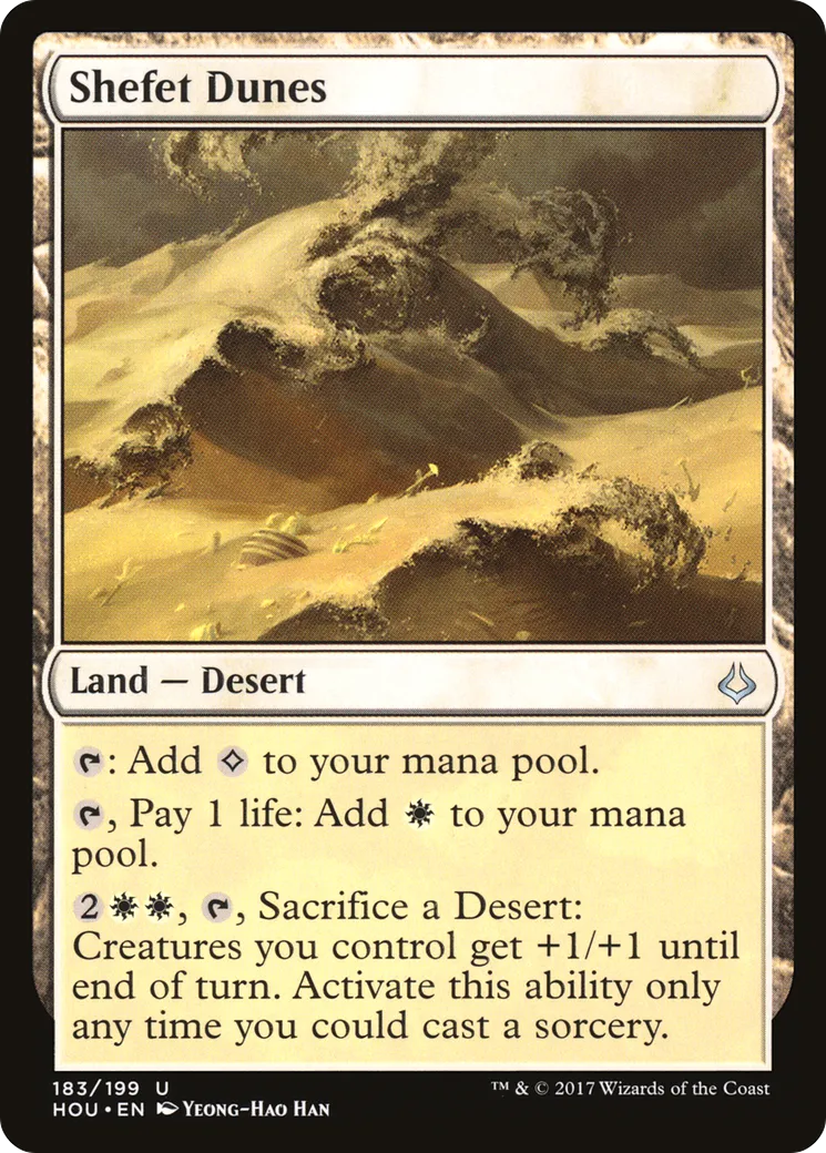 Shefet Dunes — Hour of Devastation — Magic: The Gathering
